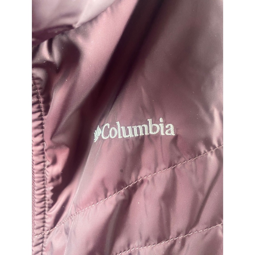 Columbia Vest Womens Extra Large Plum Outdoors Athleisure Lifestyle Everyday - Picture 4 of 6